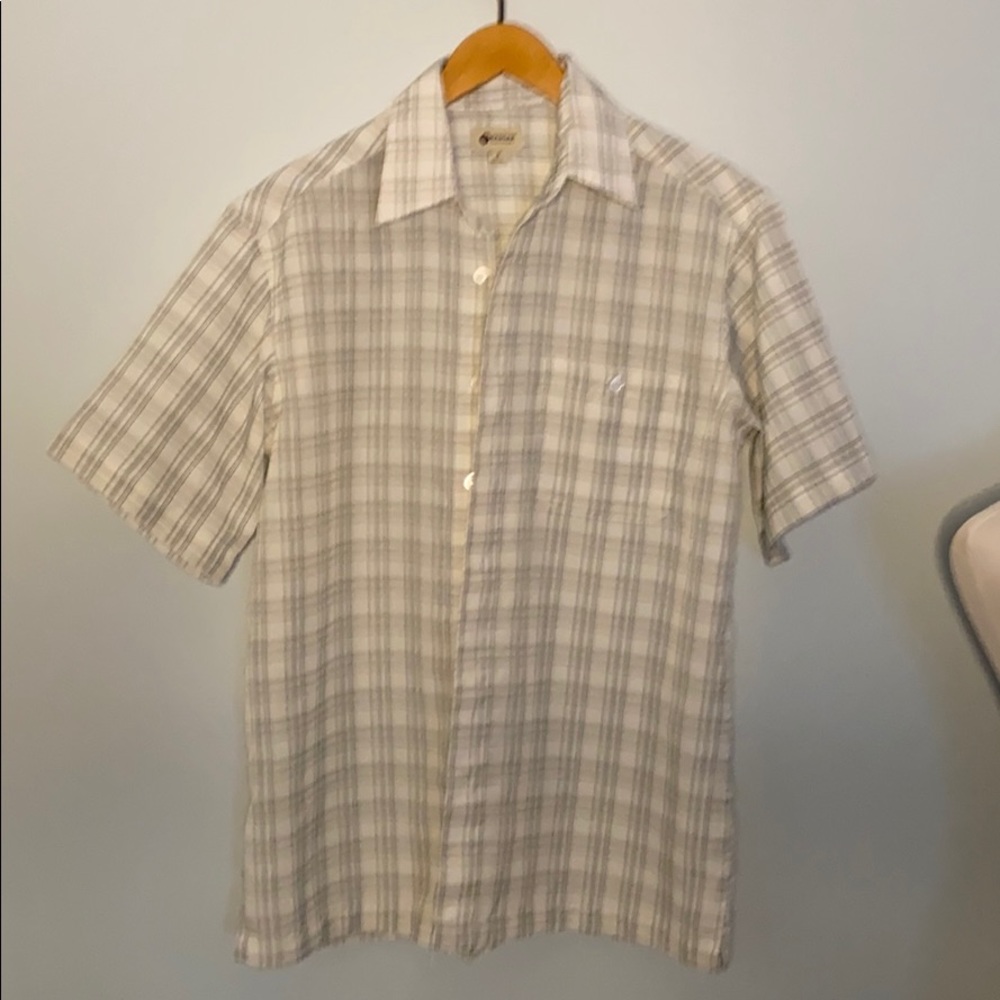 Men’s short sleeve button down